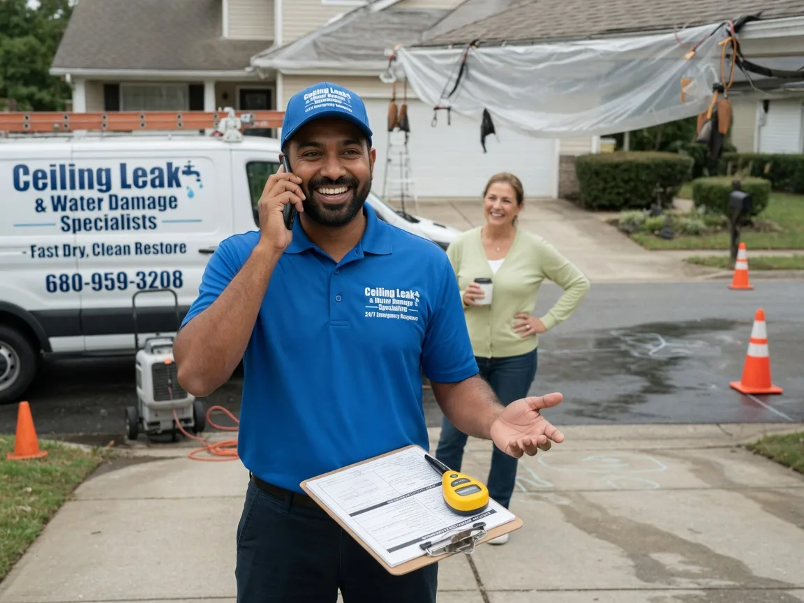 Ceiling Leak Cleanup Casa Blanca, NM FAQs